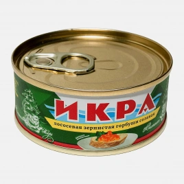 Икра горбуши зернистая 95г