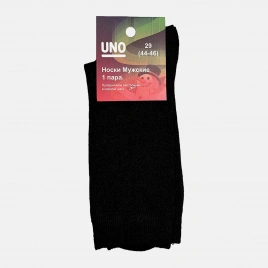 Мужские носки чёрные р.25 Uno Spen