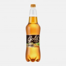 Пиво Gold Mine Beer Ячменное светлое пастеризованное 4.5% 1.15л