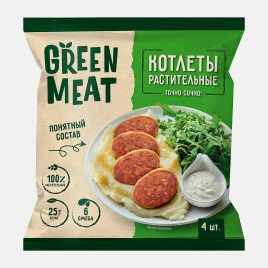 Котлеты растительные Green Meat 280г