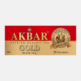 Чай черный Akbar Gold 25пак