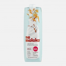 Напиток овсяный классический Nemoloko 3.2% 1л