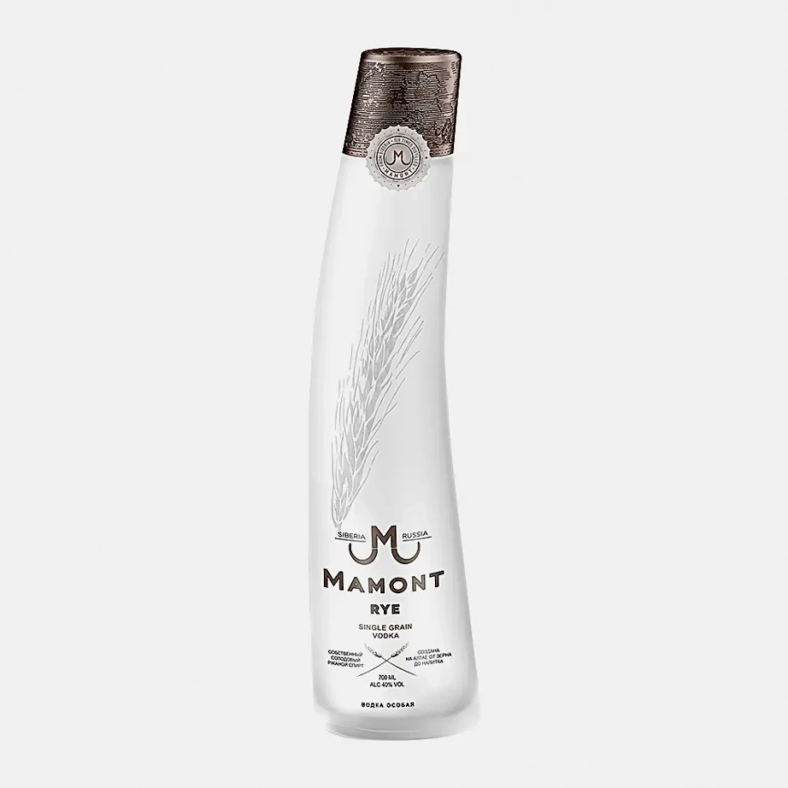 Водка Mamont Rye ржаная 40% 700мл фото 1