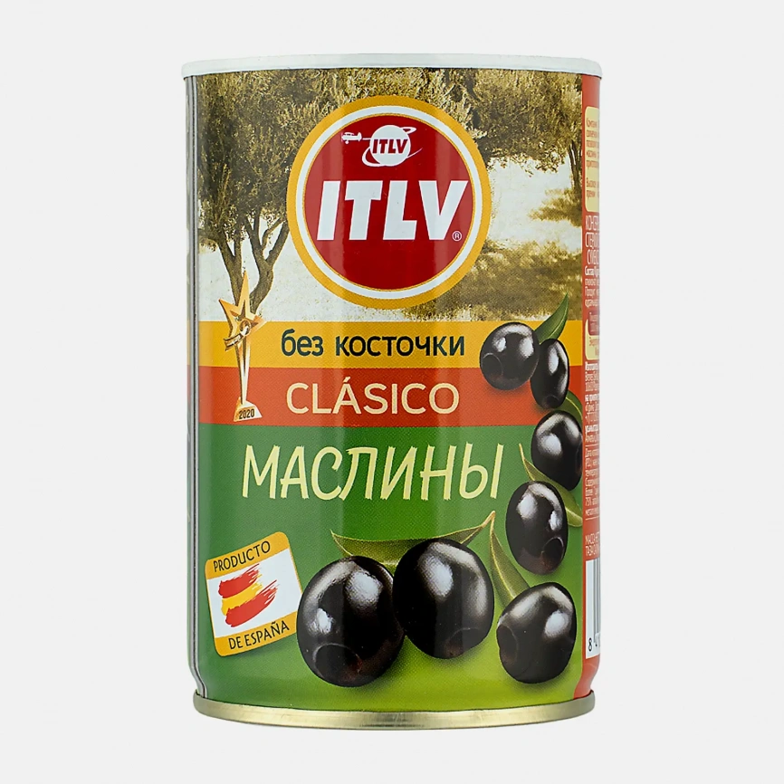 Маслины Itlv Clasico без косточки 314мл фото 3