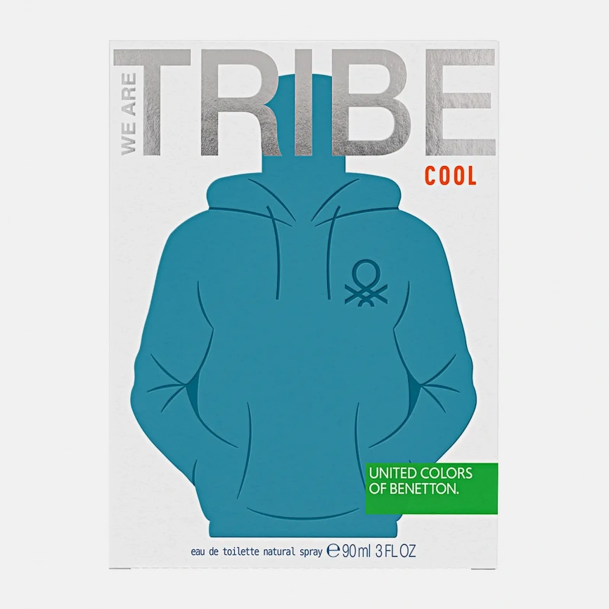 Туалетная вода We Are Tribe Cool United Colors Of Benetton мужская 90мл фото 1