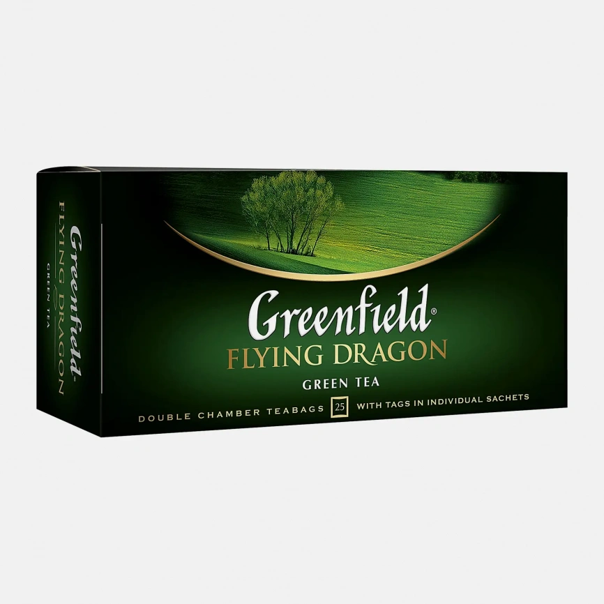 Чай зеленый Greenfield Flying Dragon 25пак фото 4