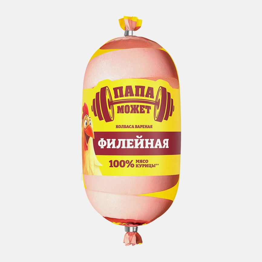 Колбаса Папа может Филейная вареная 450г фото 1
