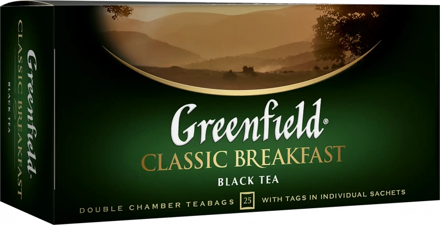Чай черный Greenfield Classic Breakfast 25пак фото 5