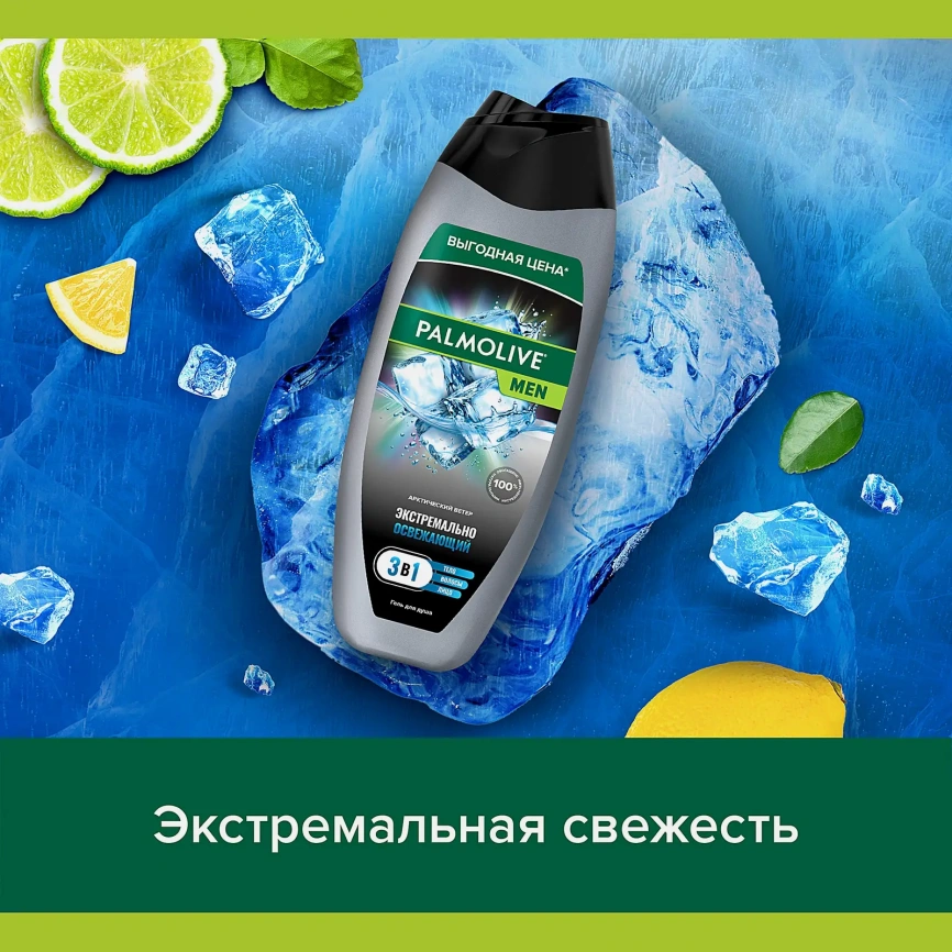 Гель для душа Арктический ветер Palmolive Men 450мл фото 3