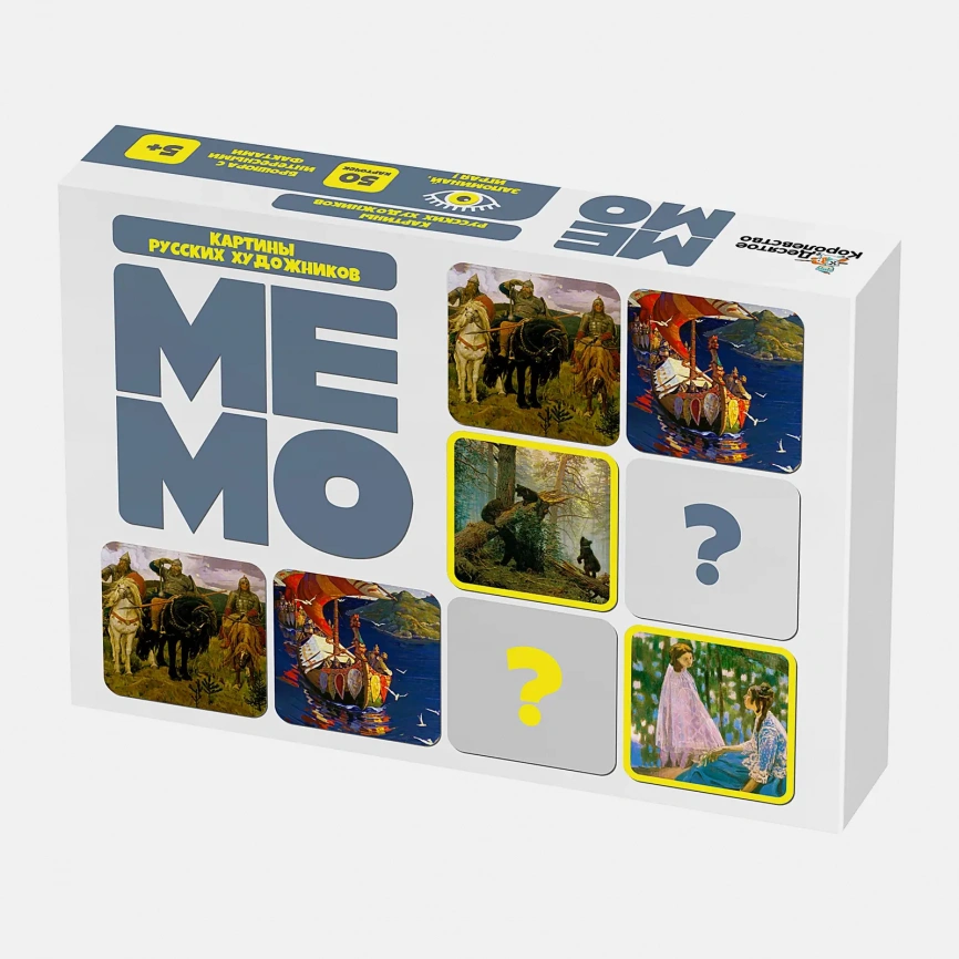 Игра настольная Мemo в ассортименте фото 48