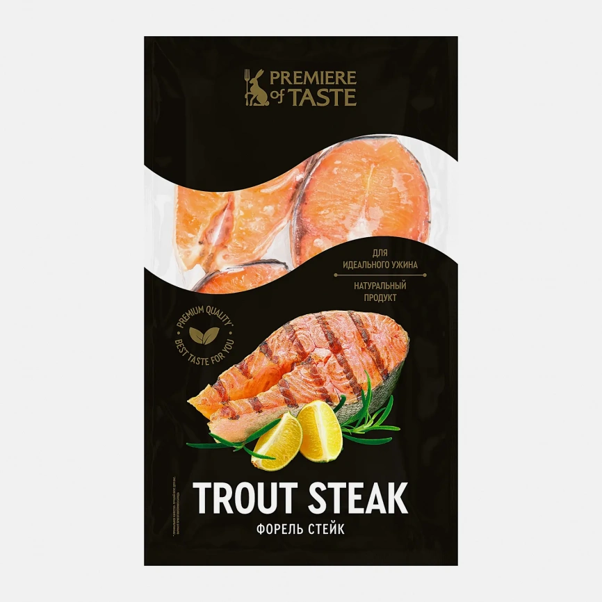 Стейк форели свежемороженый Premiere of Taste 500г фото 4