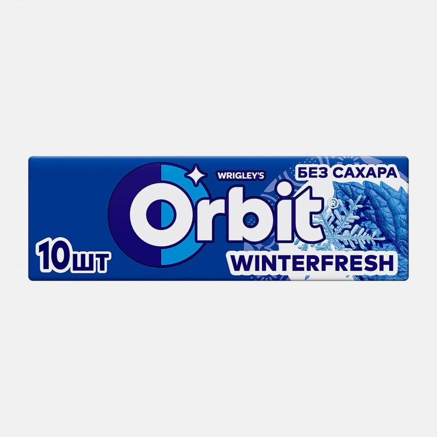 Жевательная резинка Orbit Winterfresh без сахара 13.6г фото 1