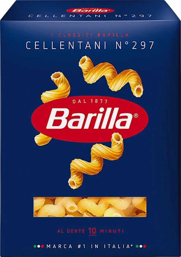 Макароны Barilla виток Челлентани 450-500г в ассортименте фото 1