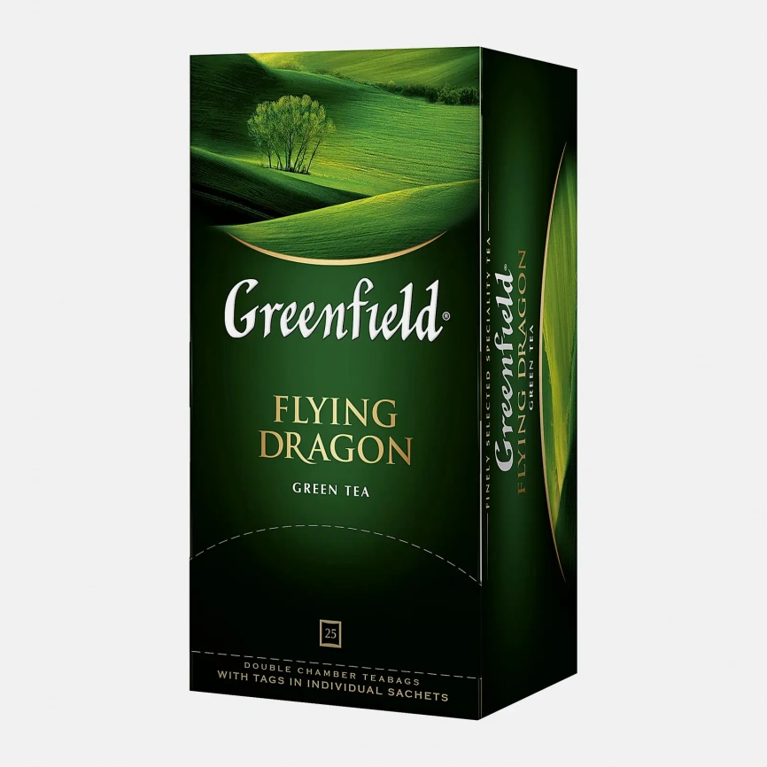 Чай зеленый Greenfield Flying Dragon 25пак фото 5