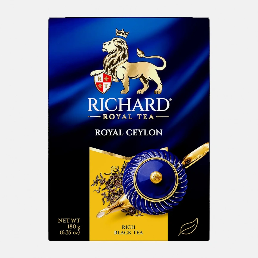 Чай черный Richard Royal Ceylon 180г фото 1