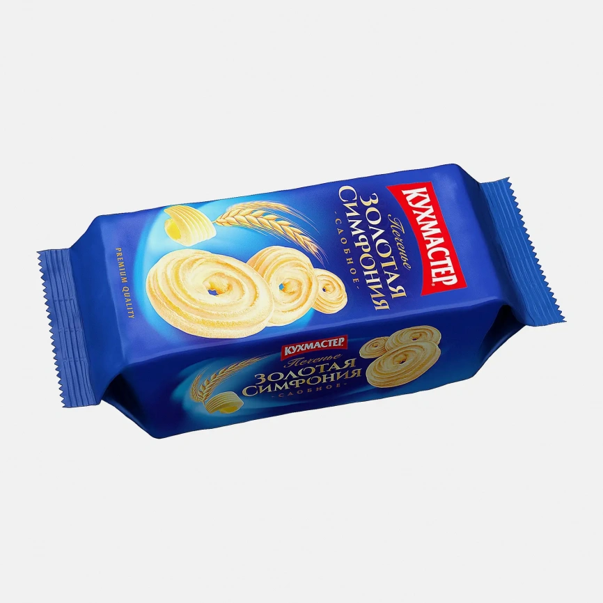 Печенье Золотая симфония сдобное Кухмастер 150г фото 3