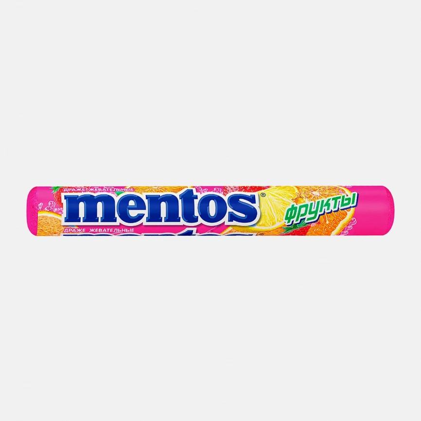 Драже Фруктовый Mentos 37.5г фото 1