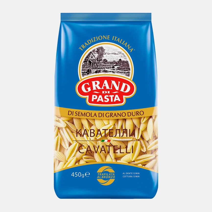 Макароны Grand Di Pasta Cavatelli 450г фото 1
