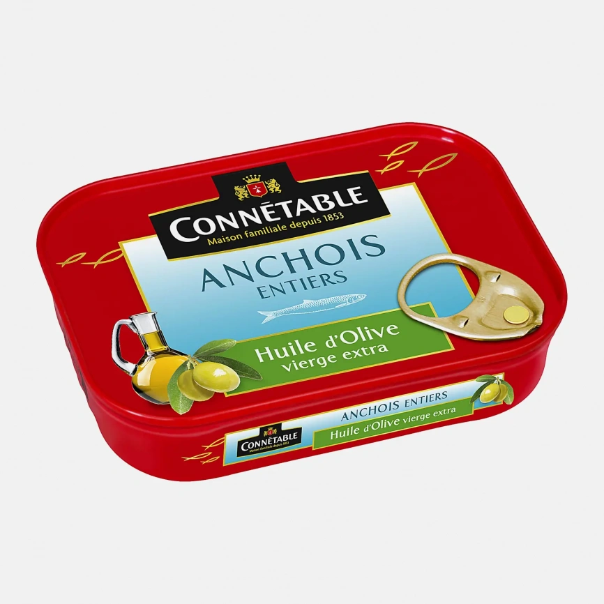 Анчоусы в оливковом масле Connetable 100г фото 1