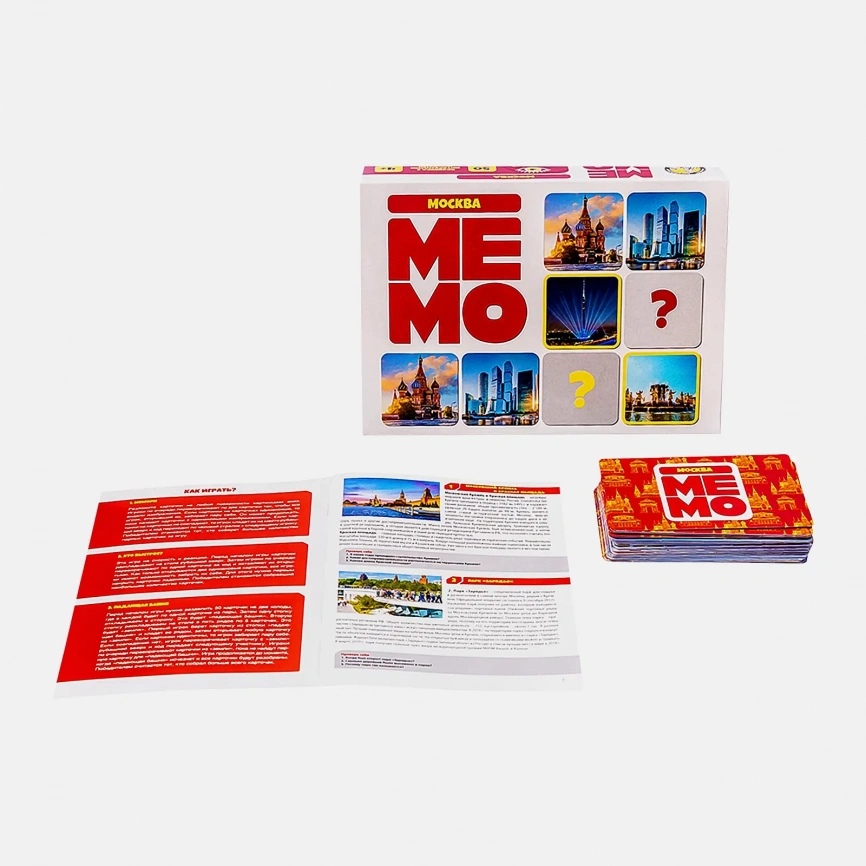 Игра настольная Мemo в ассортименте фото 43