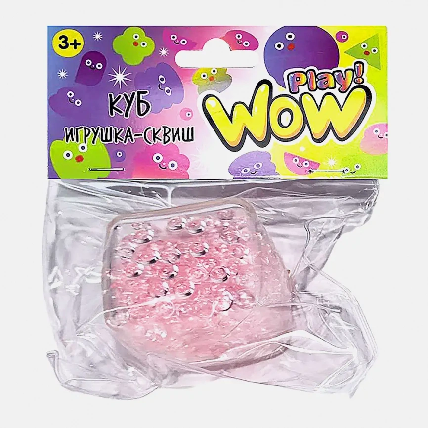 Игрушка Сквиш Куб WowPlay! в ассортименте фото 2