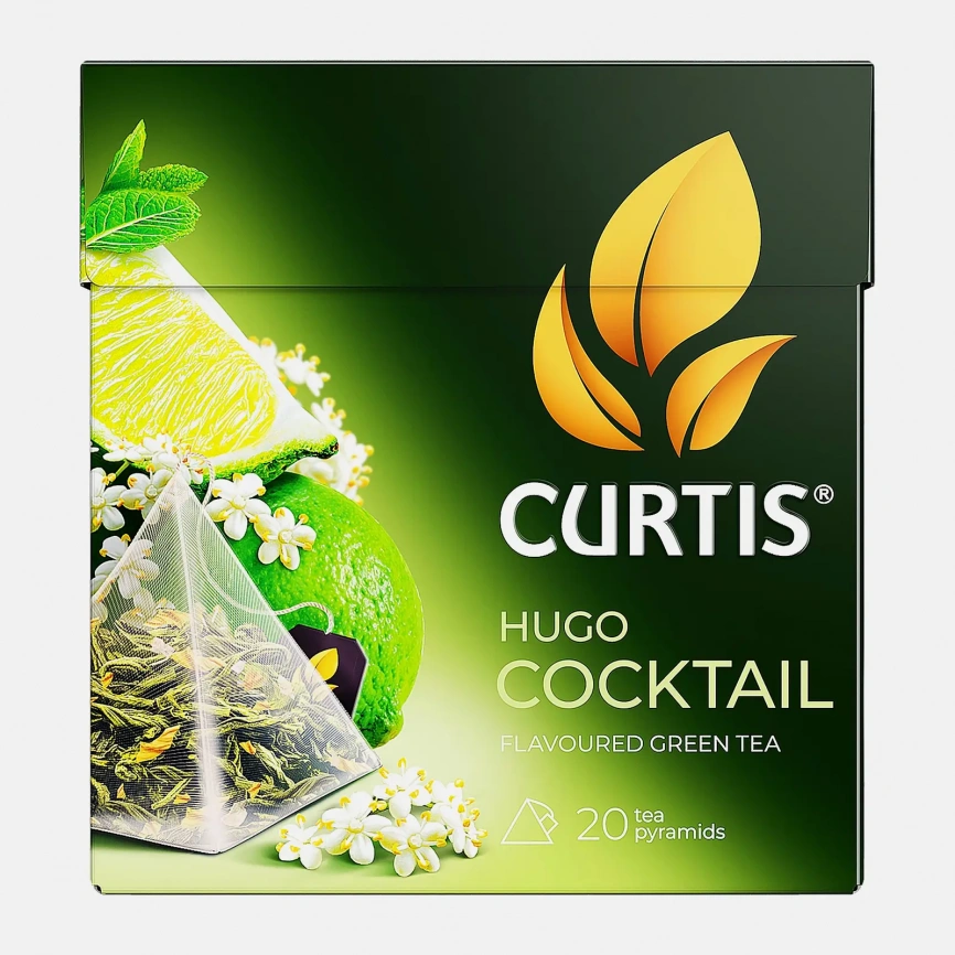 Чай зеленый Curtis Hugo Cocktail 20пир фото 1