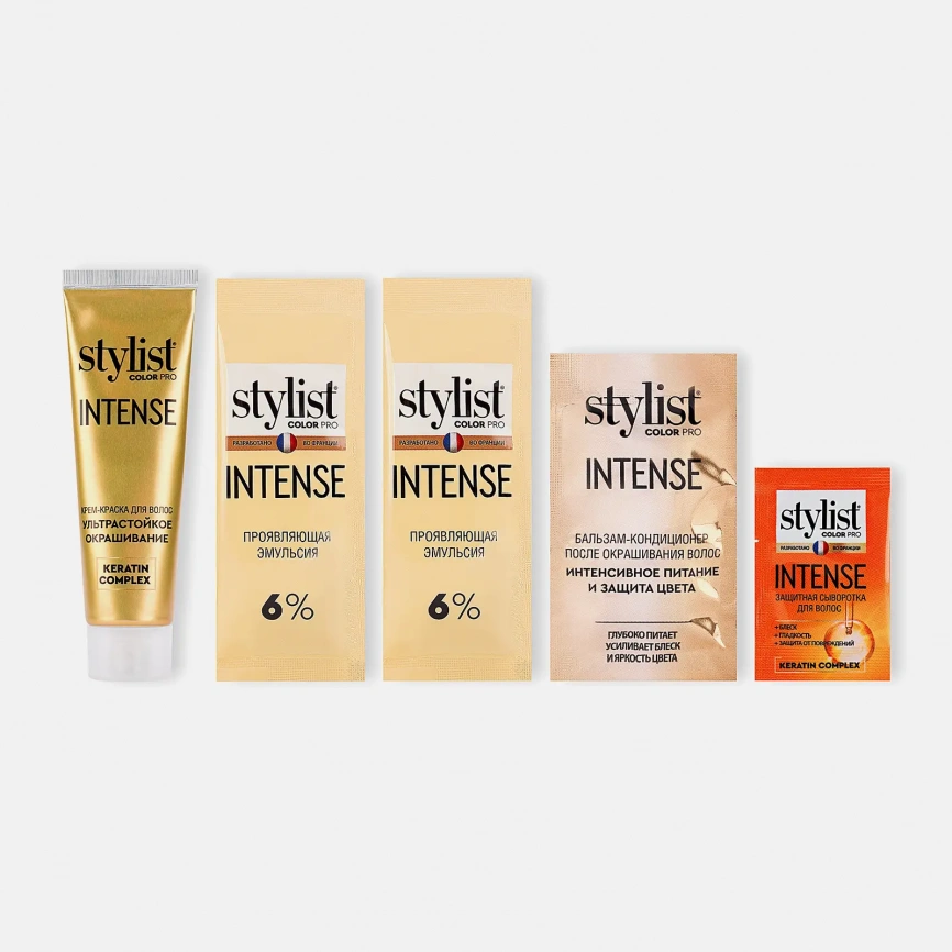 Крем-краска для волос Stylist Color Pro Intense 5.1 Холодный каштан 118мл фото 2