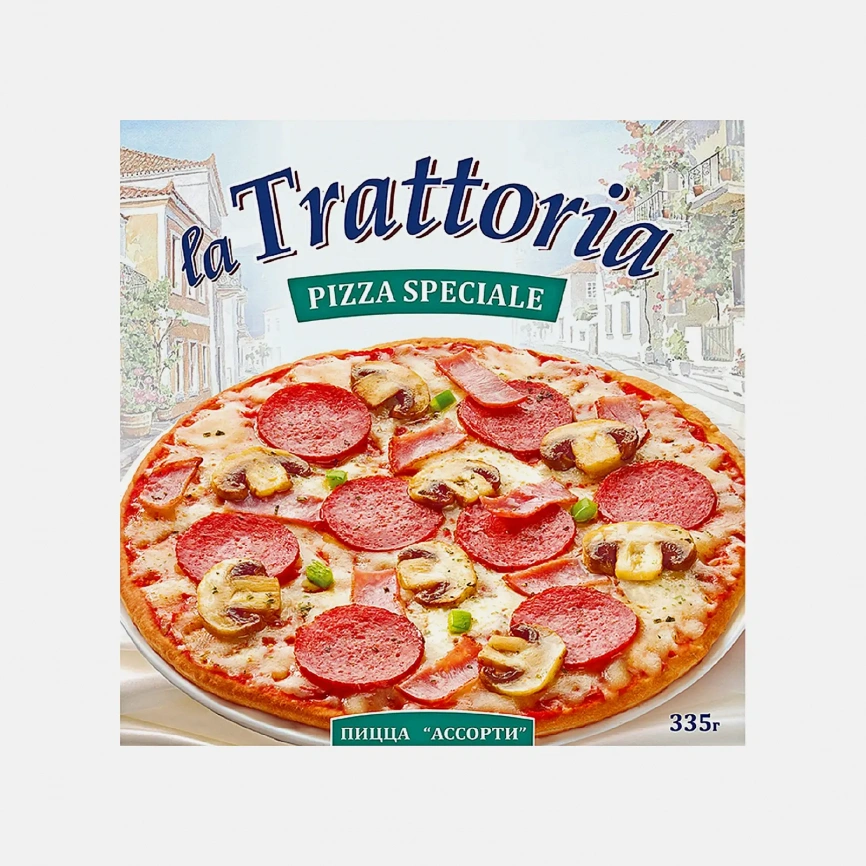 Пицца La Trattoria Ассорти 335г фото 1
