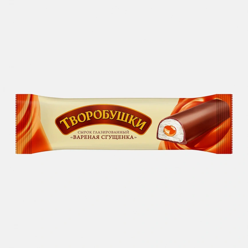 Сырок творожный глазированный Творобушки с вареной сгущенкой 20% 40г фото 1