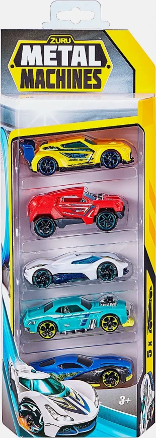 Набор моделей автомобилей 1:64 Zuru 5шт в ассортименте 200г 10.8*3.5*30см фото 2