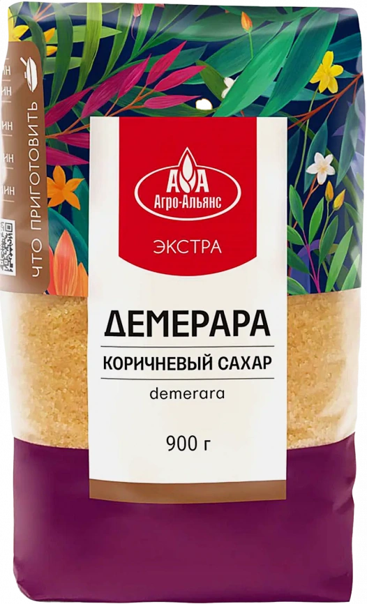 Сахар коричневый Демерара Экстра 900г фото 1