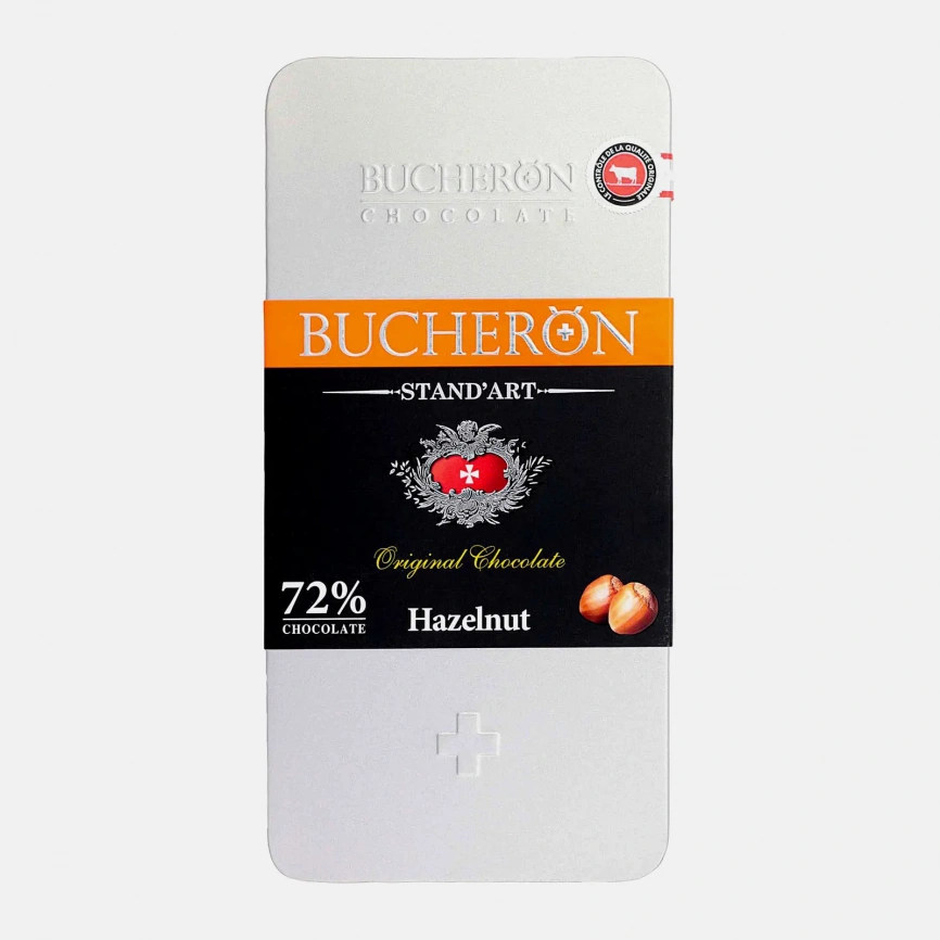 Шоколад горький с фундуком Bucheron Standart 100г фото 1