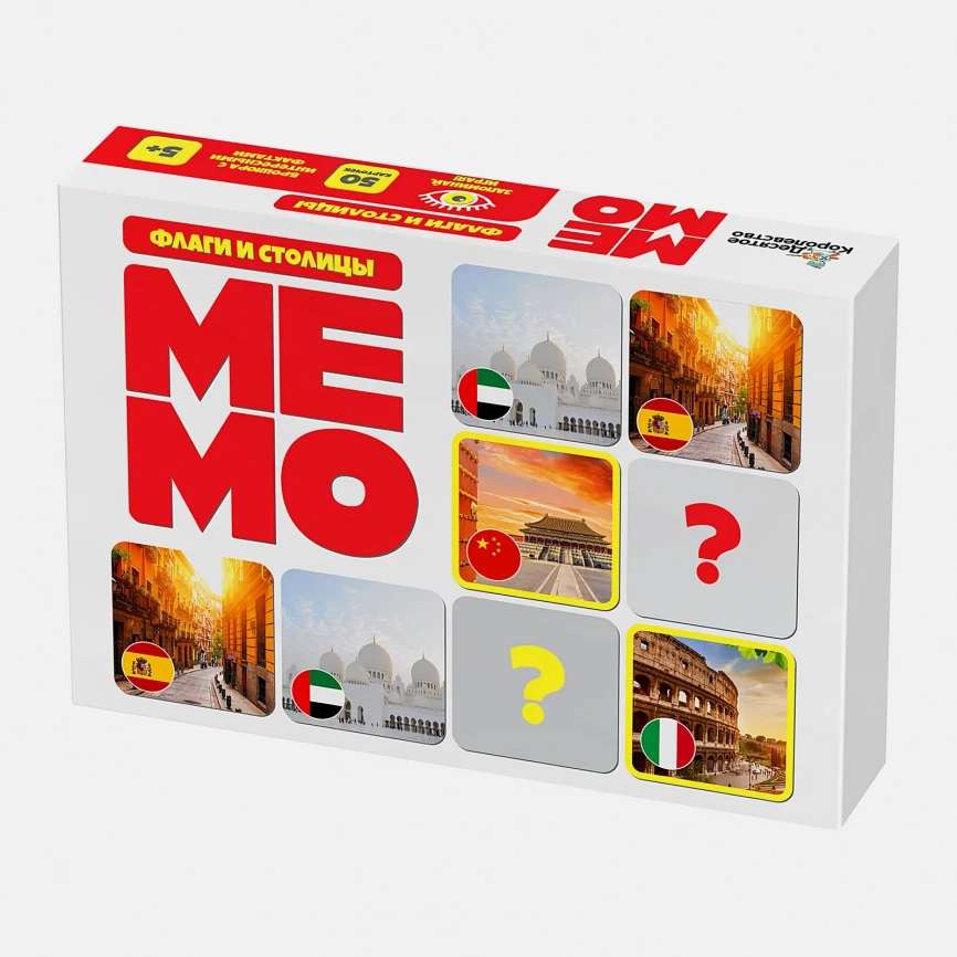 Игра настольная Мemo в ассортименте фото 36