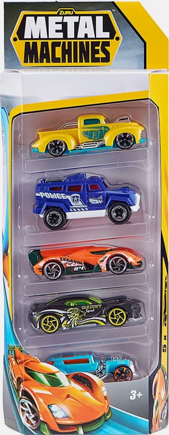Набор моделей автомобилей 1:64 Zuru 5шт в ассортименте 200г 10.8*3.5*30см фото 1