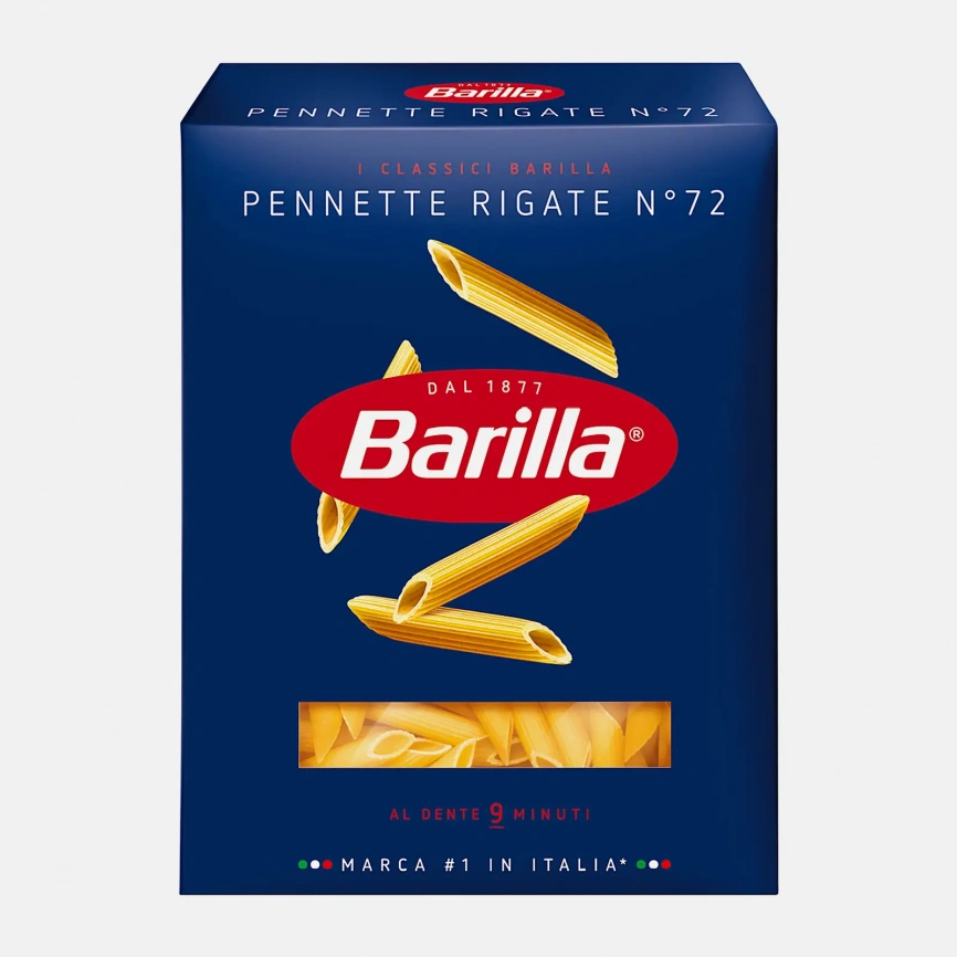 Макароны Barilla Пенне Ригате 450г фото 1