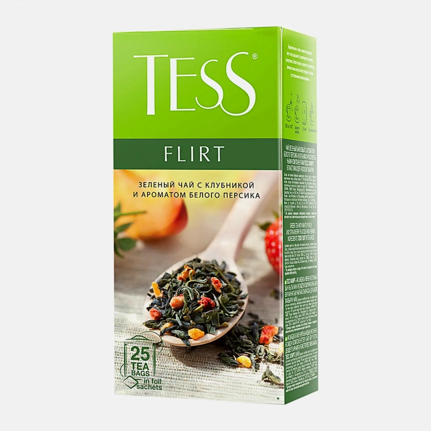Чай зеленый Tess Flirt 25пак 37.5г фото 2