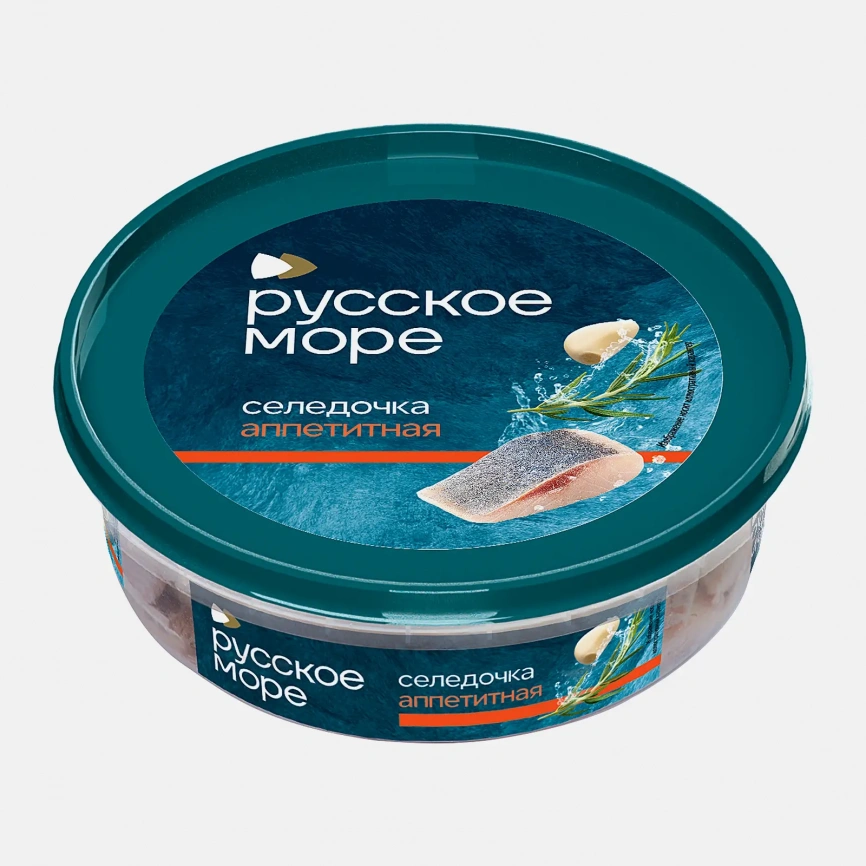 Сельдь Русское море аппетитная филе в масле 400г фото 1