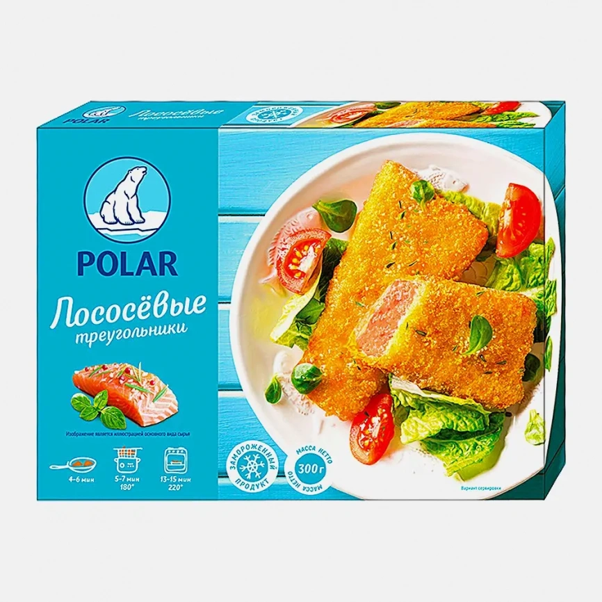 Треугольники лососевые в панировке Polar 300г фото 2