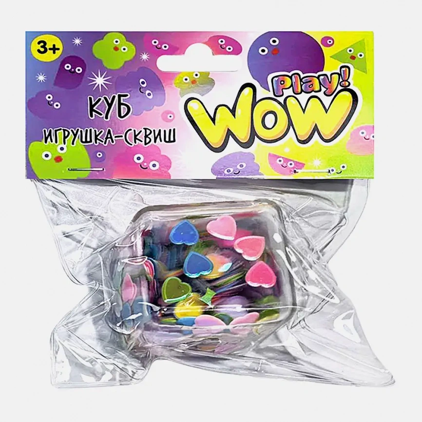 Игрушка Сквиш Куб WowPlay! в ассортименте фото 4