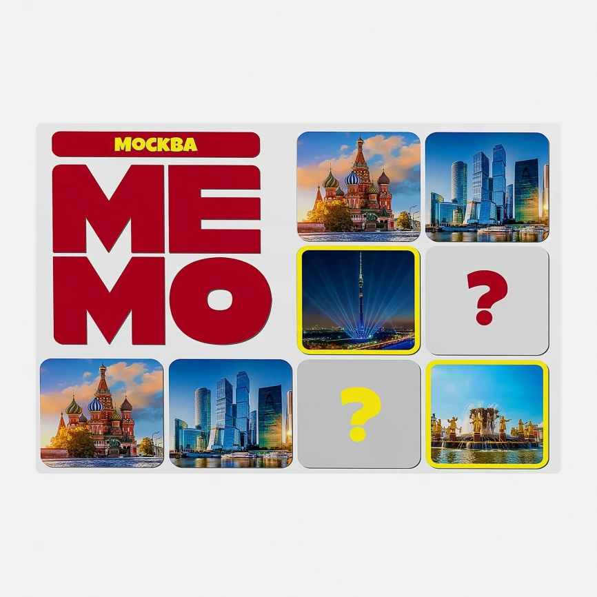 Игра настольная Мemo в ассортименте фото 7