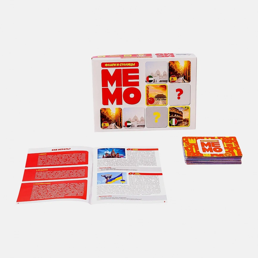 Игра настольная Мemo в ассортименте фото 39