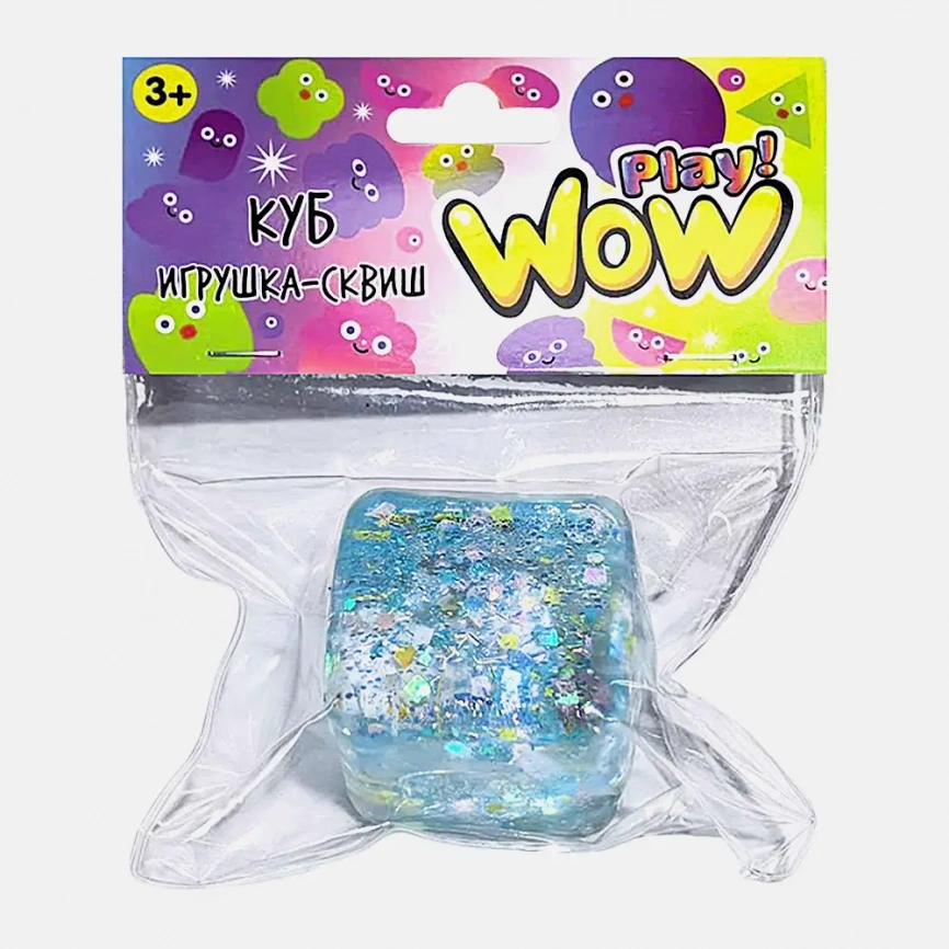 Игрушка Сквиш Куб WowPlay! в ассортименте фото 3