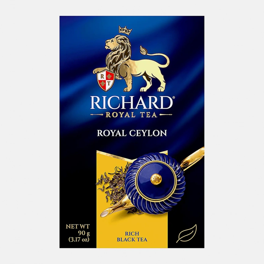 Чай черный Richard Royal Ceylon листовой 90г фото 1
