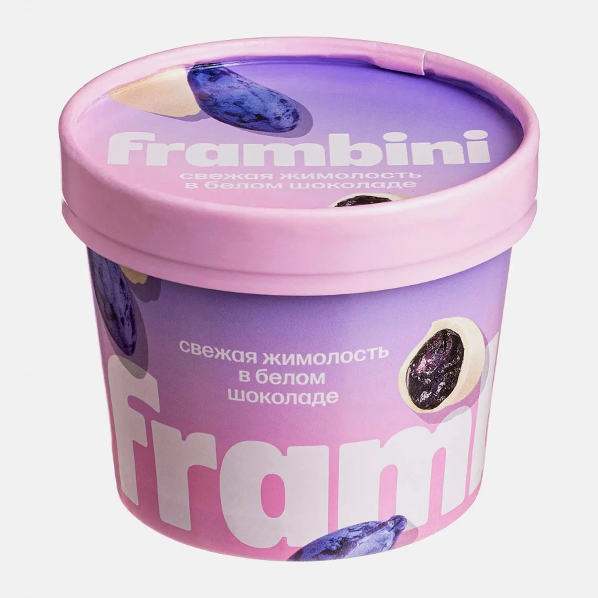 Жимолость в белом шоколаде быстрозамороженная Frambini 130г фото 1