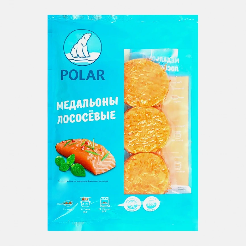 Медальоны Polar лососевые 300г фото 2
