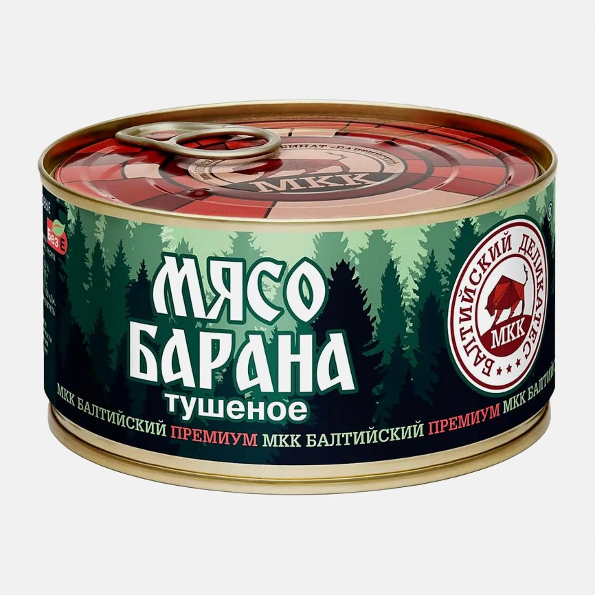 Мясо барана Балтийский деликатес тушеное 325г фото 1