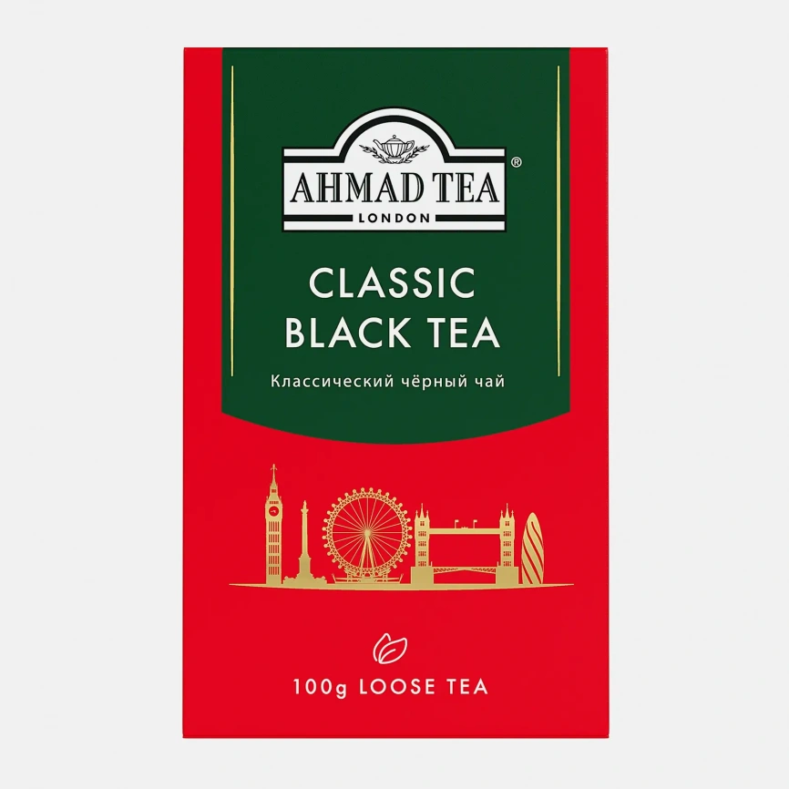 Чай черный Ahmad Tea Классический 100г фото 1