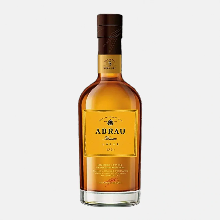 Коньяк Abrau 5 лет 40% 500мл фото 1