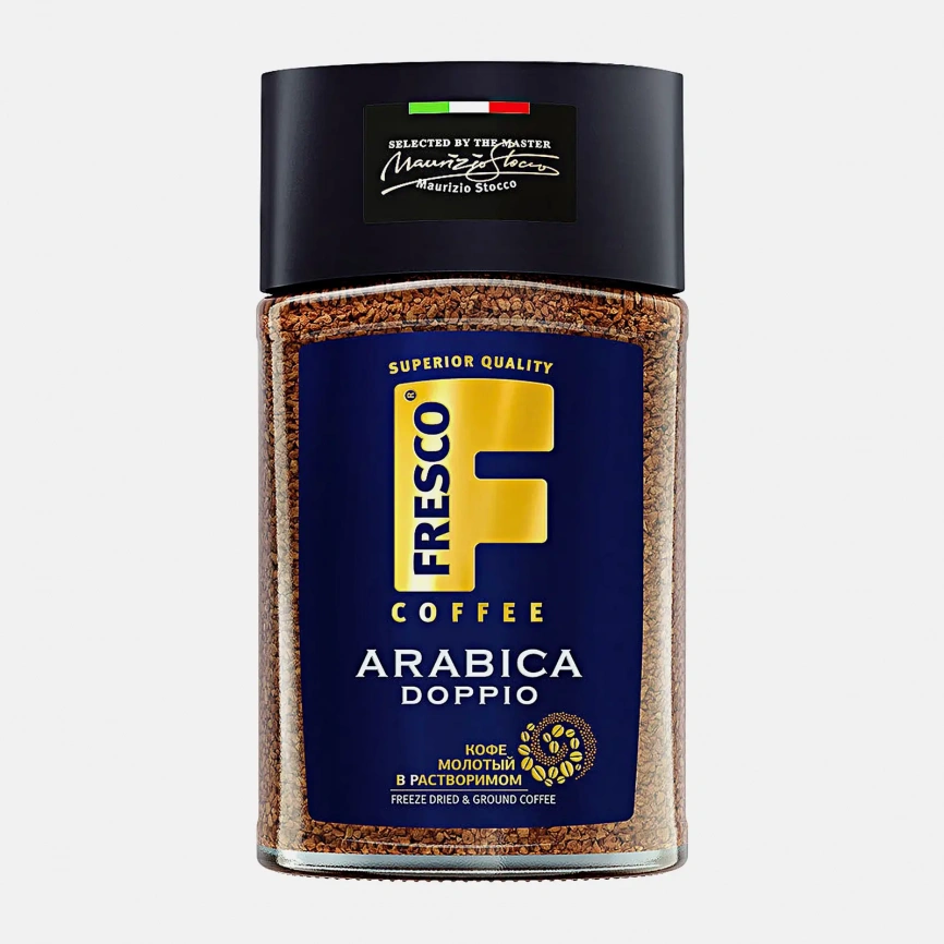 Кофе растворимый Fresco Doppio сублимированный 100г фото 1