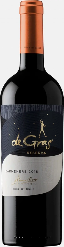 Вино de Gras Reserva Карменер красное сухое 13.5% 750мл фото 2
